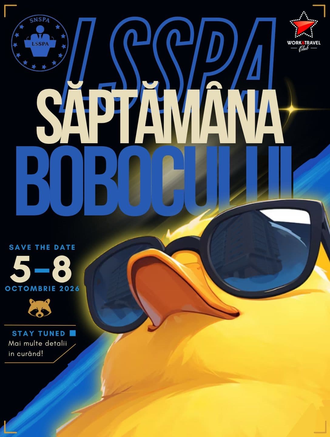 Afișul: Săptămâna Bobocului