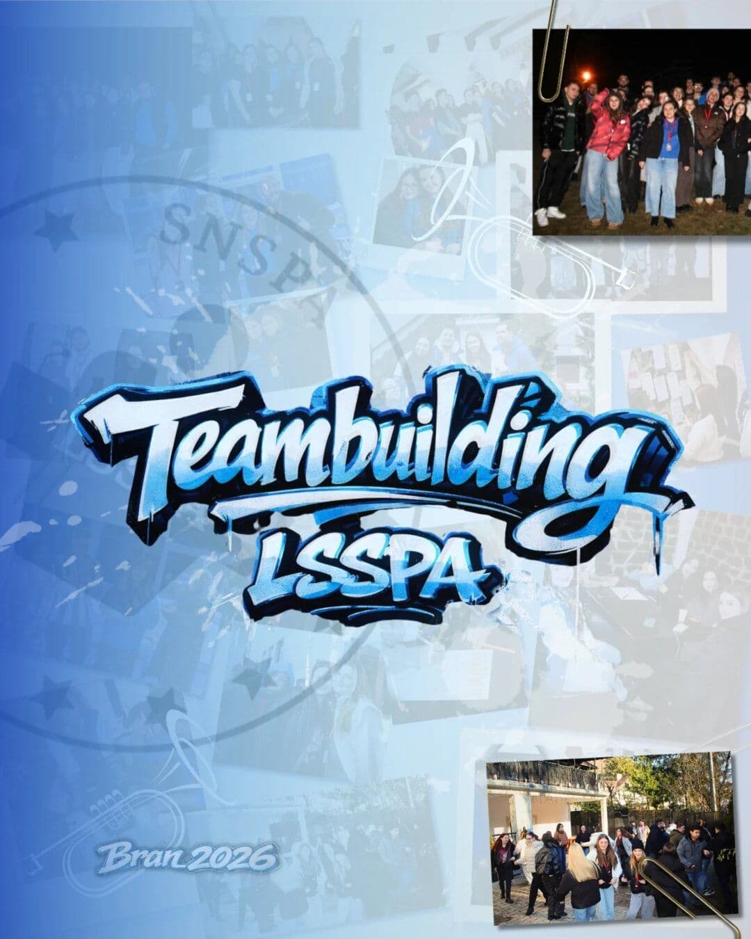 Teambuilding LSSPA, Bran 2026, cu fotografii de grup